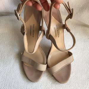 Paul Andrew Suede heels